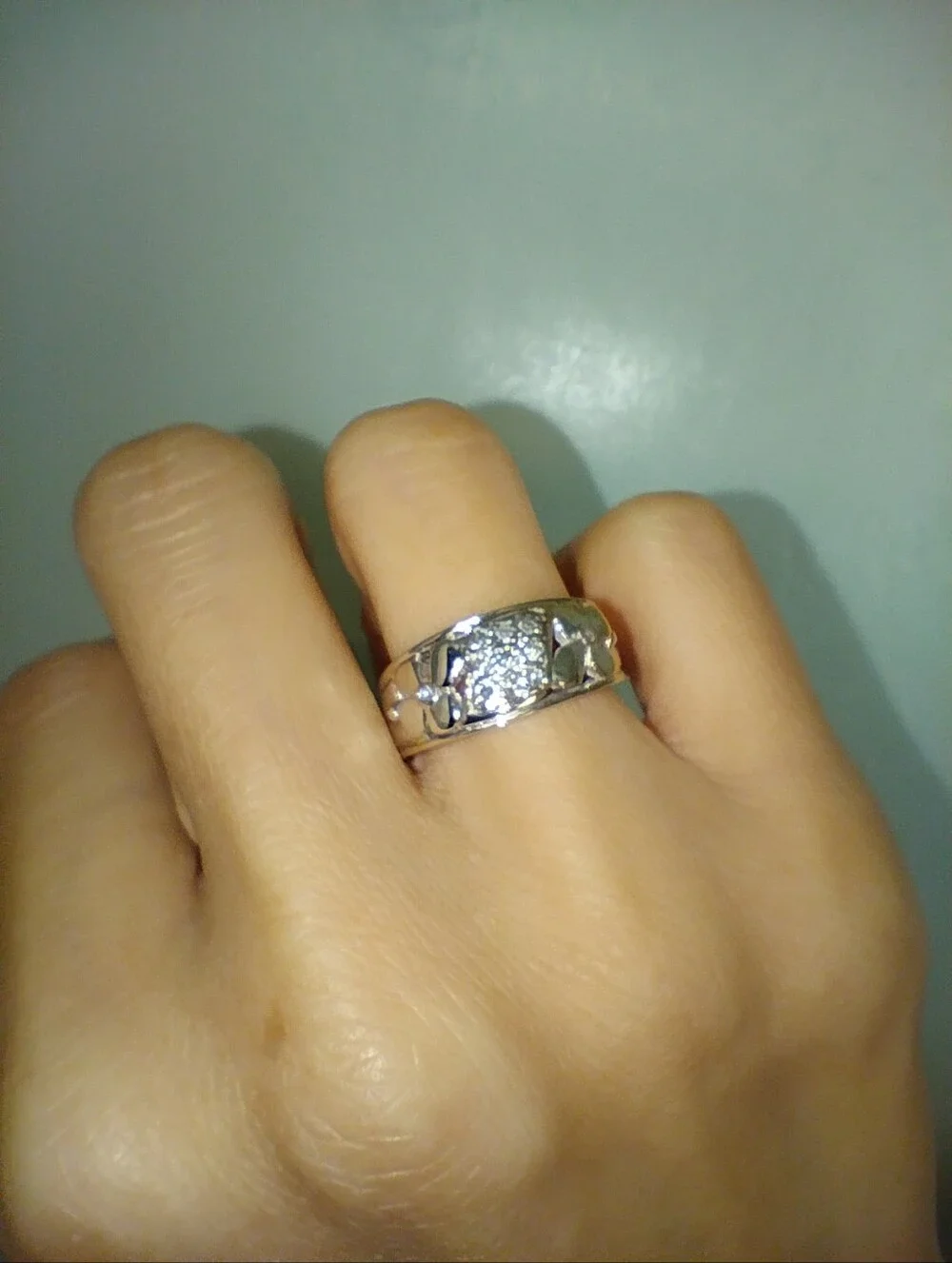 14kt diamond ring